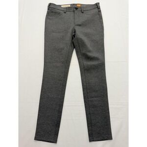 Pilcro And The Letterpress Dress Pants Womens 30 Gray Ponte Slim Fit Stretch
